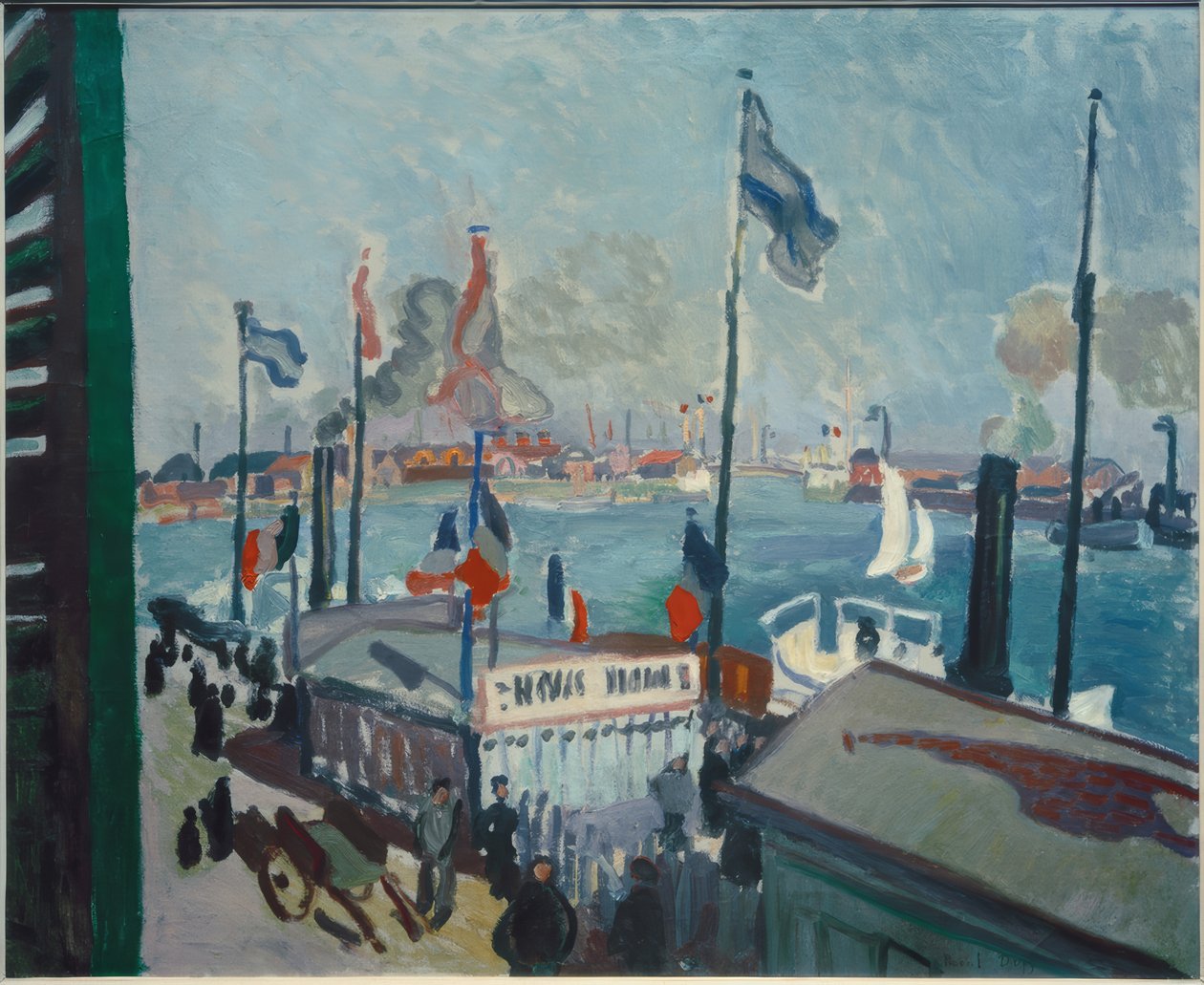 El puerto de Le Havre de Raoul Dufy