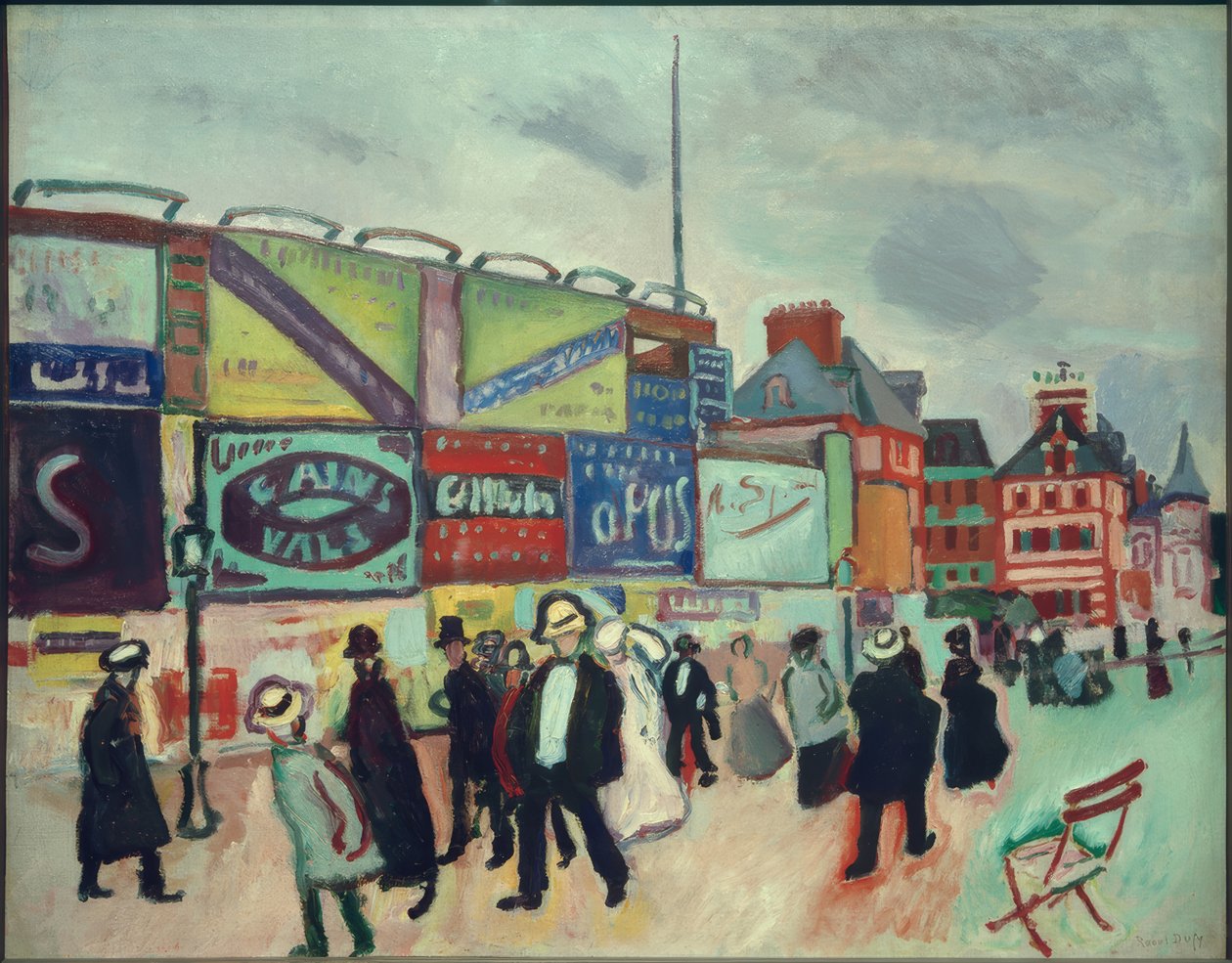Carteles en Trouville de Raoul Dufy