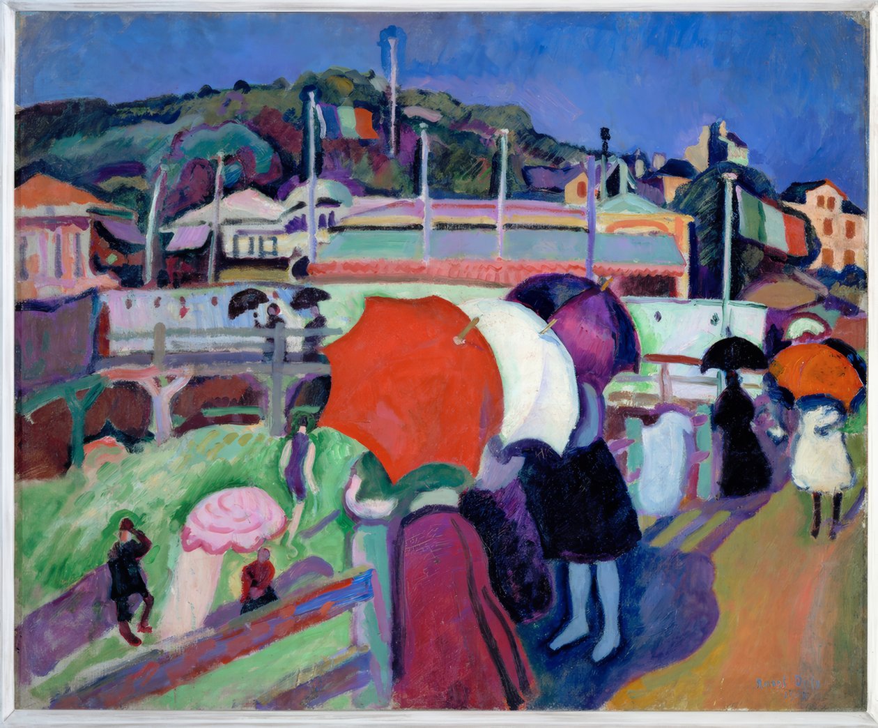 Los tres paraguas de Raoul Dufy