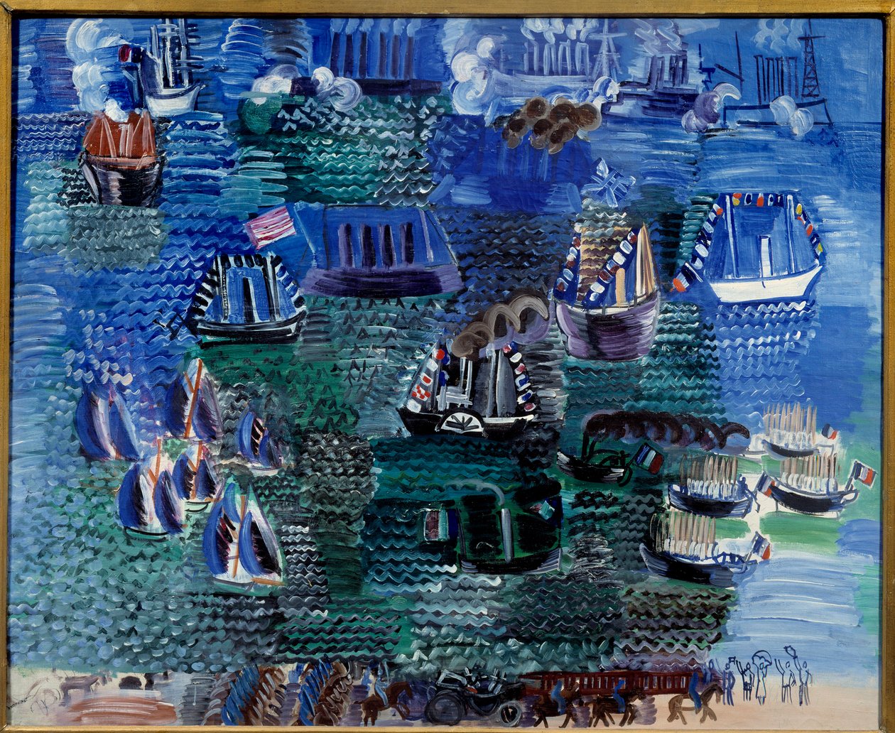 Fiesta marítima y visita oficial a Le Havre de Raoul Dufy