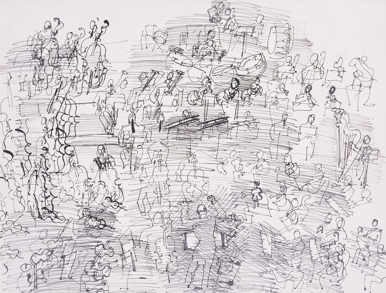 Orquesta; Orchestre de Raoul Dufy
