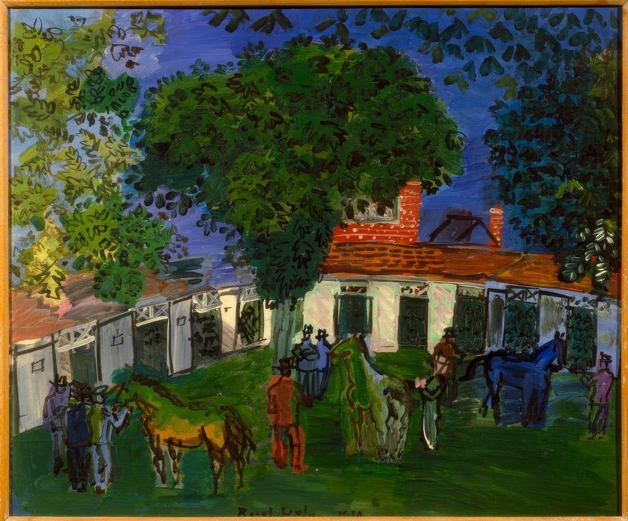 Paddock de Raoul Dufy