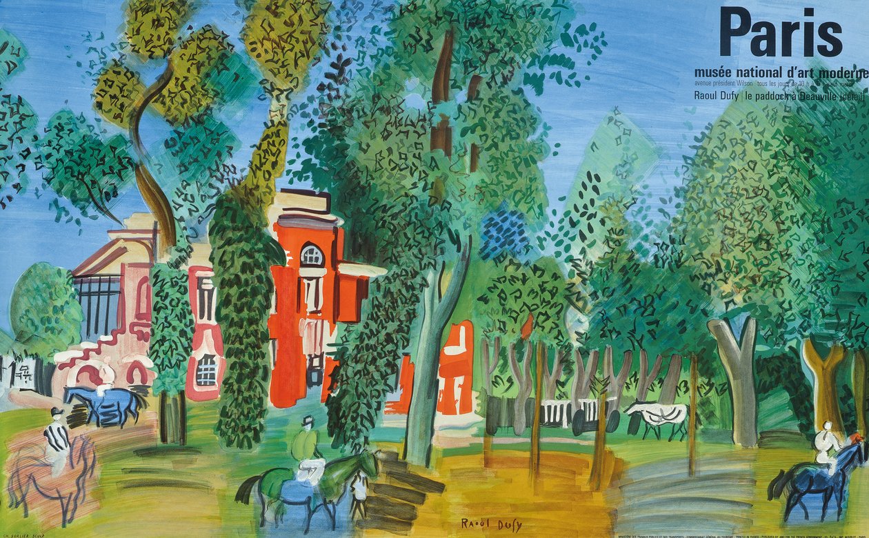 París, Museo Nacional de Arte Moderno de Raoul Dufy