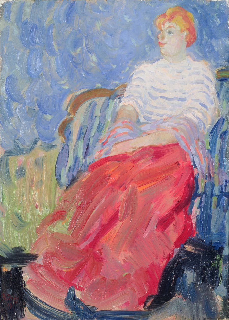 Retrato de la hermana del artista, Suzanne Dufy de Raoul Dufy