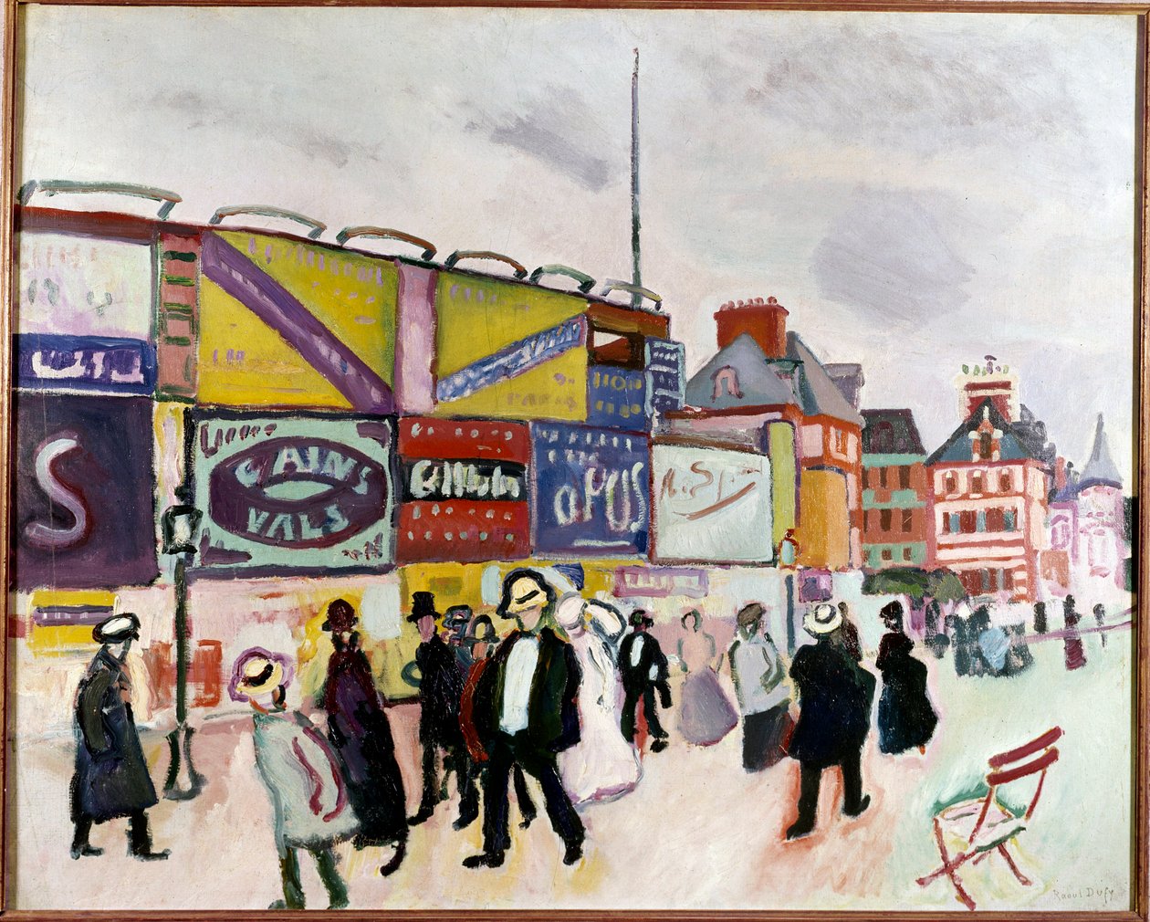 Carteles en Trouville de Raoul Dufy