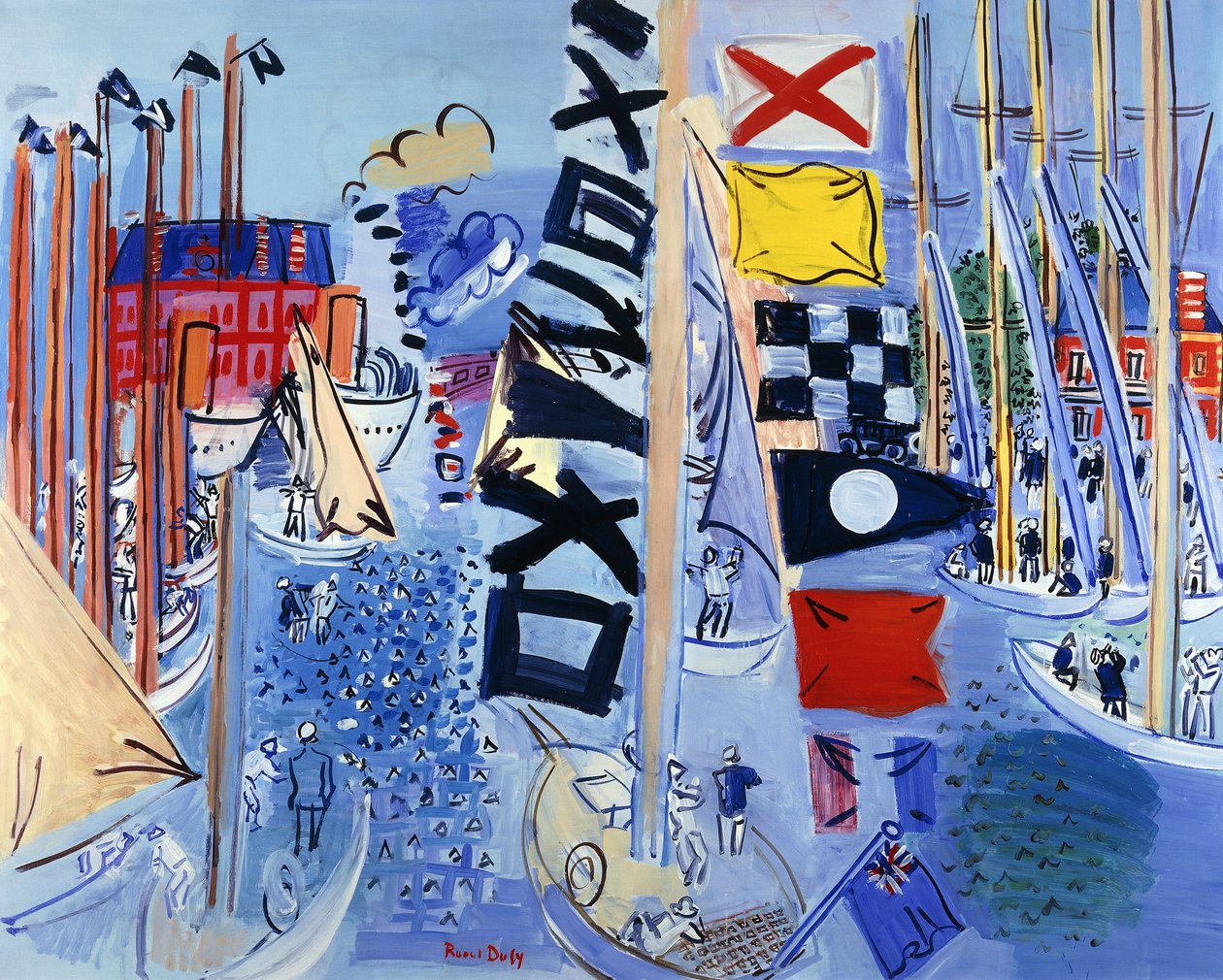 La cuenca; Le Bassin de Raoul Dufy
