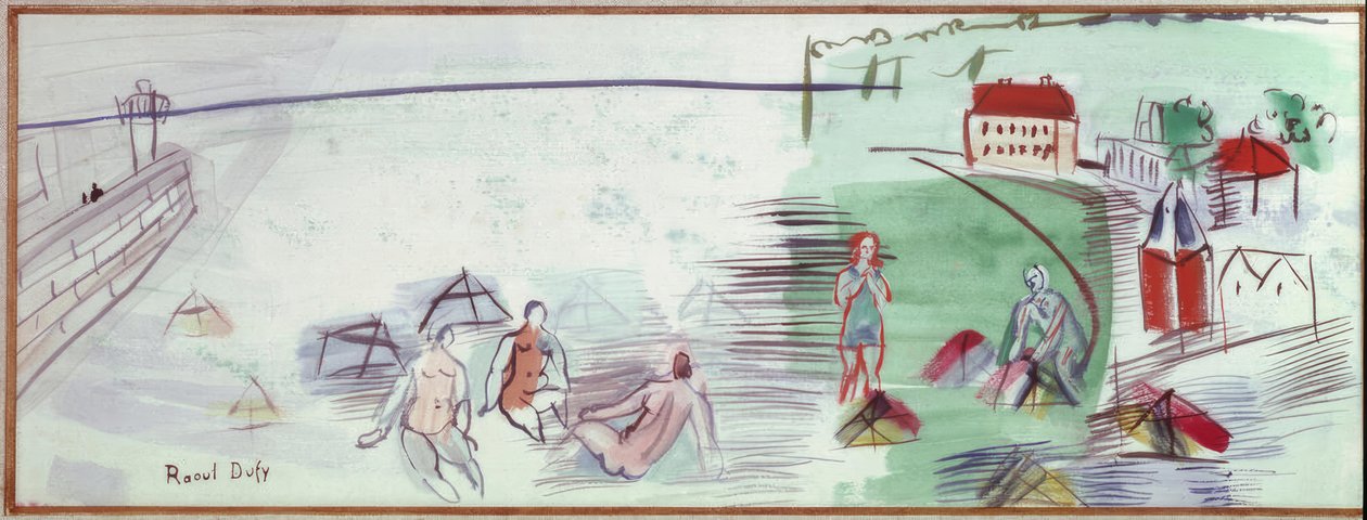La playa de Raoul Dufy
