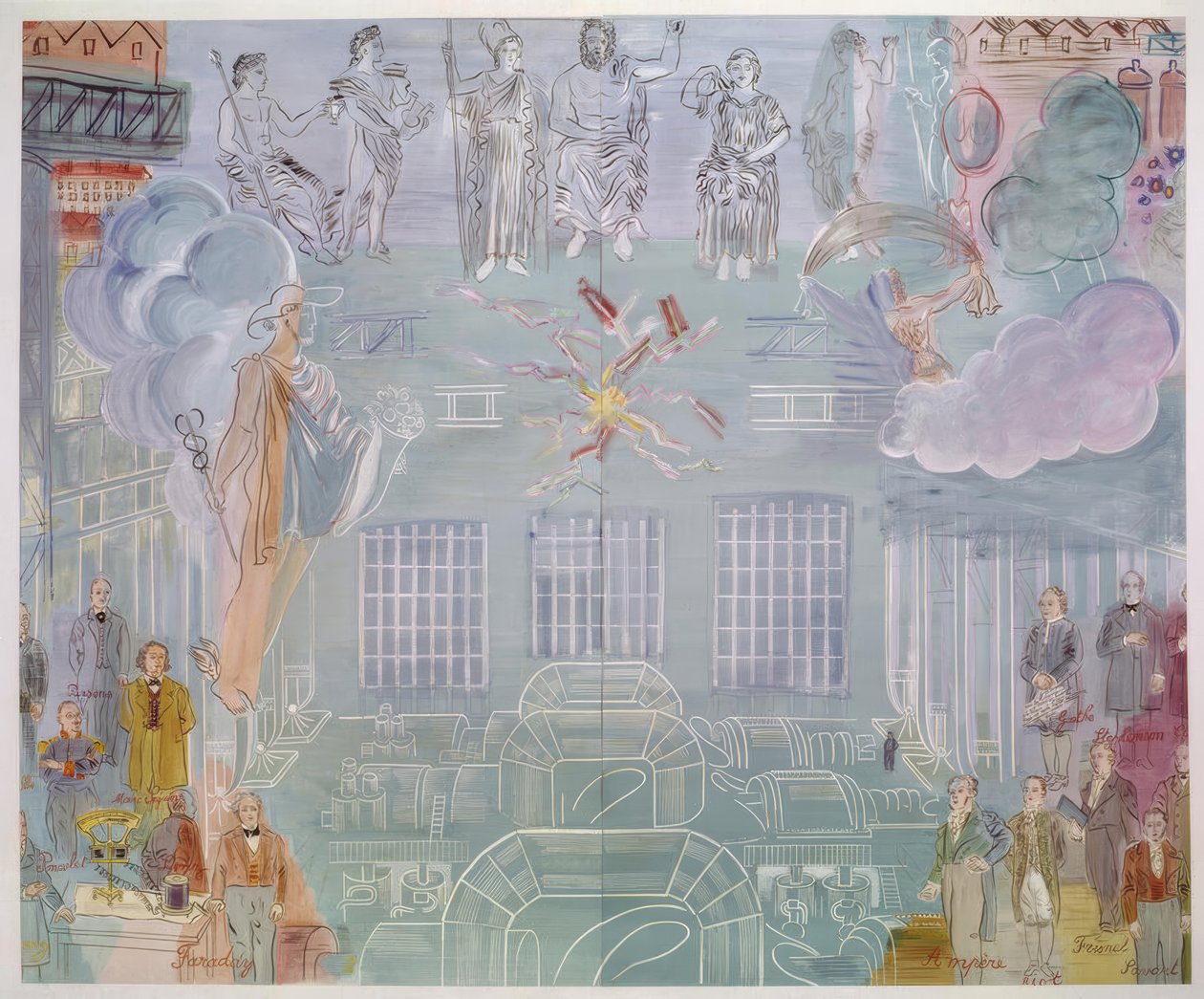 El hada de la electricidad de Raoul Dufy