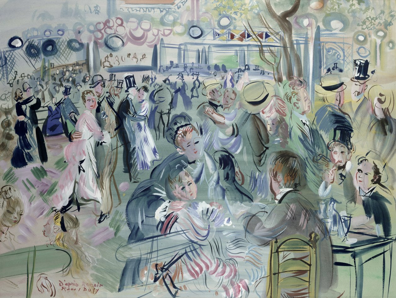 El Moulin de la Galette de Raoul Dufy