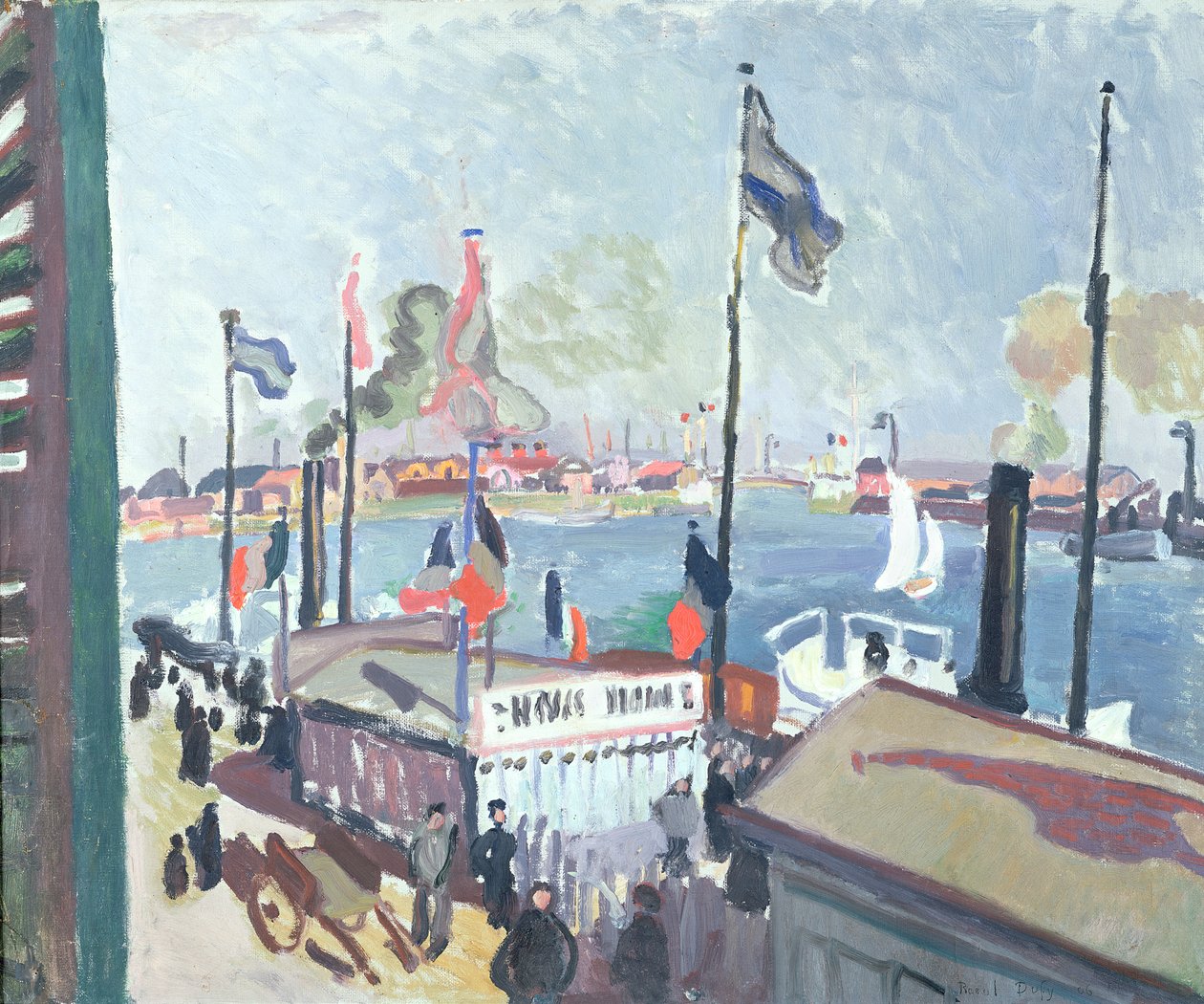 El puerto de Le Havre de Raoul Dufy