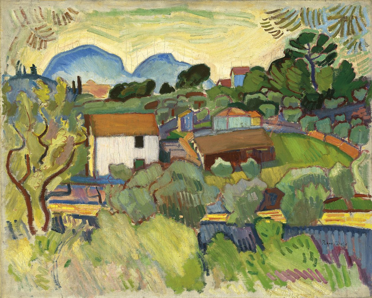 El río de Raoul Dufy