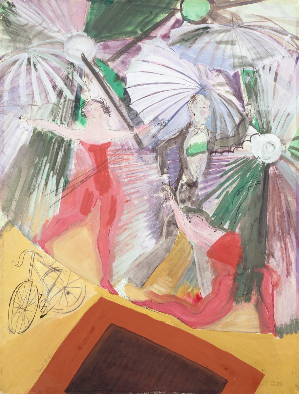 Los equilibristas de Raoul Dufy