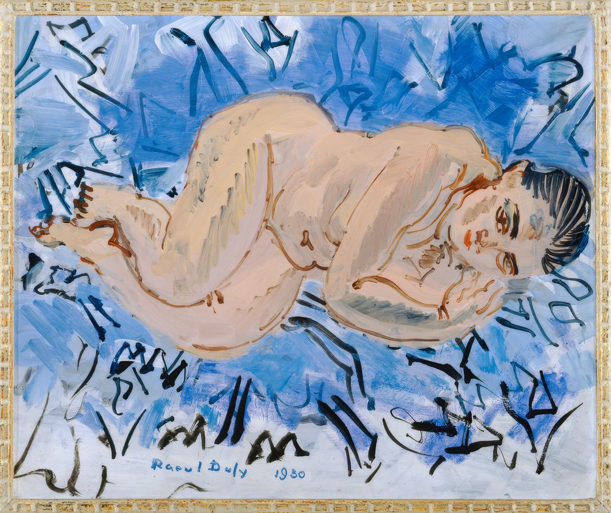 Desnudo femenino de Raoul Dufy
