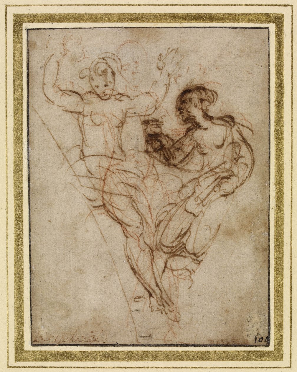 Psique presentando a Venus el jarrón de Proserpina de Raffaello Sanzio Raphael