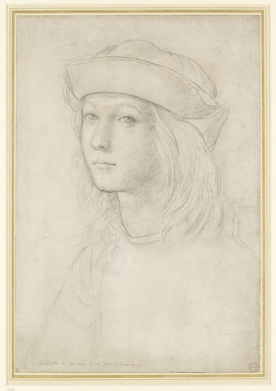 Autorretrato de Raffaello Sanzio Raphael