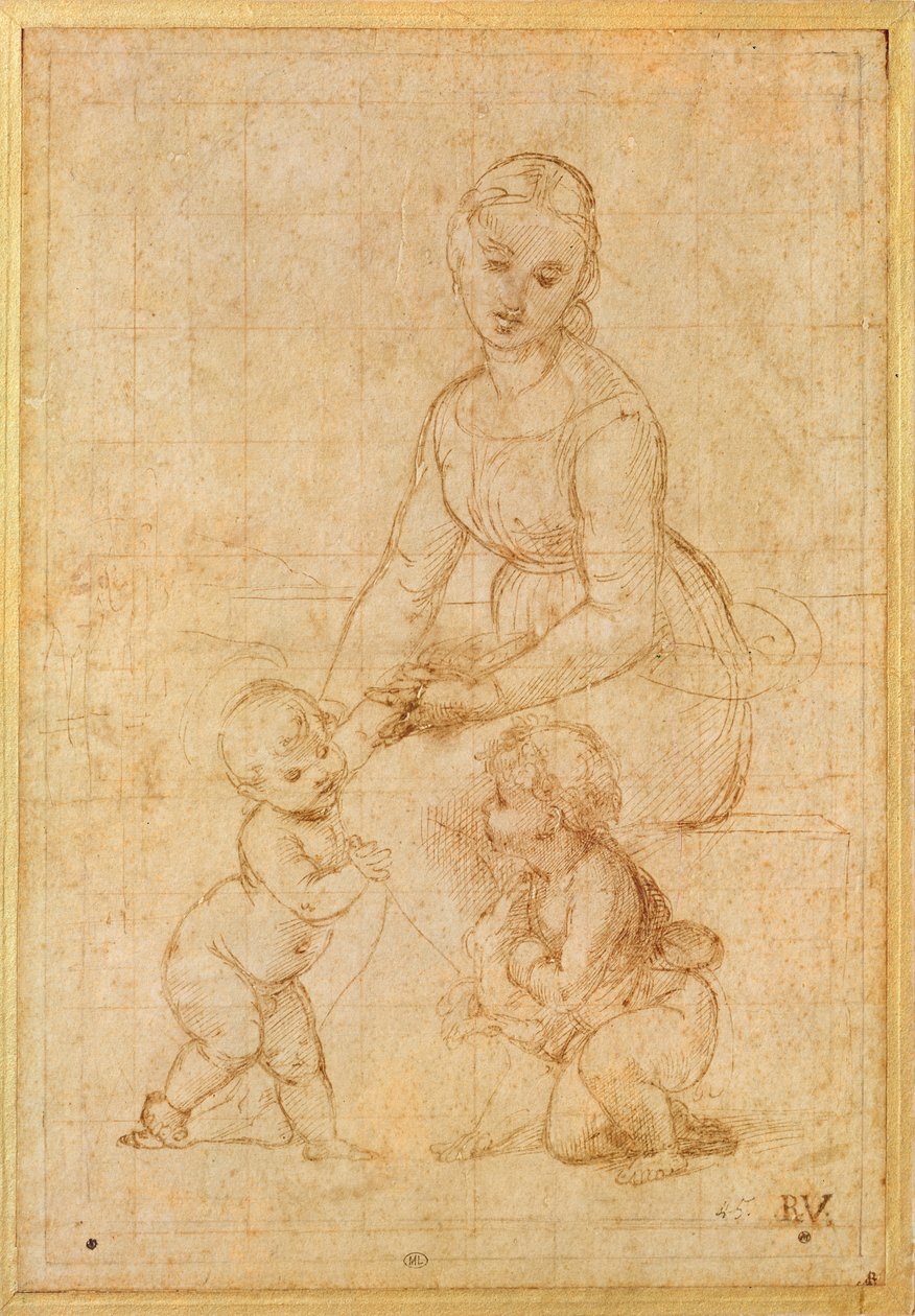 Estudio de la Virgen para 