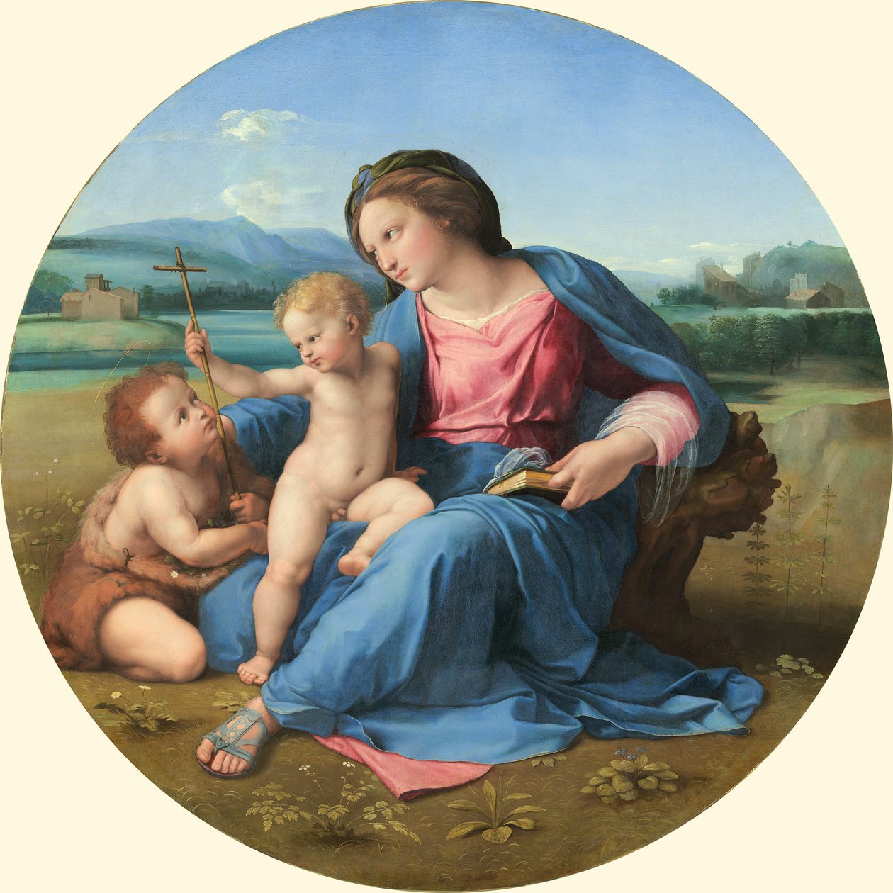 La Madonna Alba, c. 1510 de Raffaello Sanzio Raphael