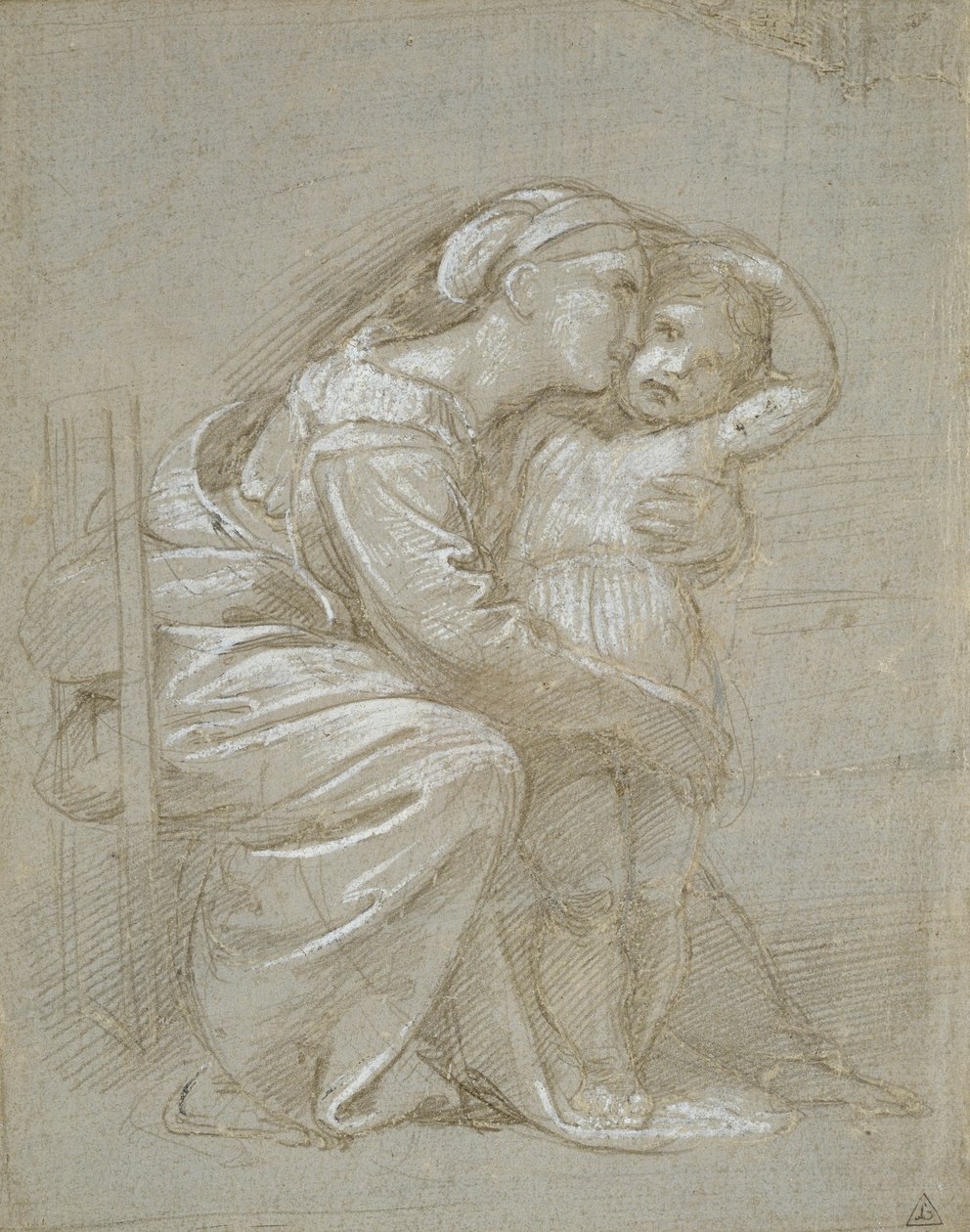 La Virgen y el Niño de Raffaello Sanzio Raphael