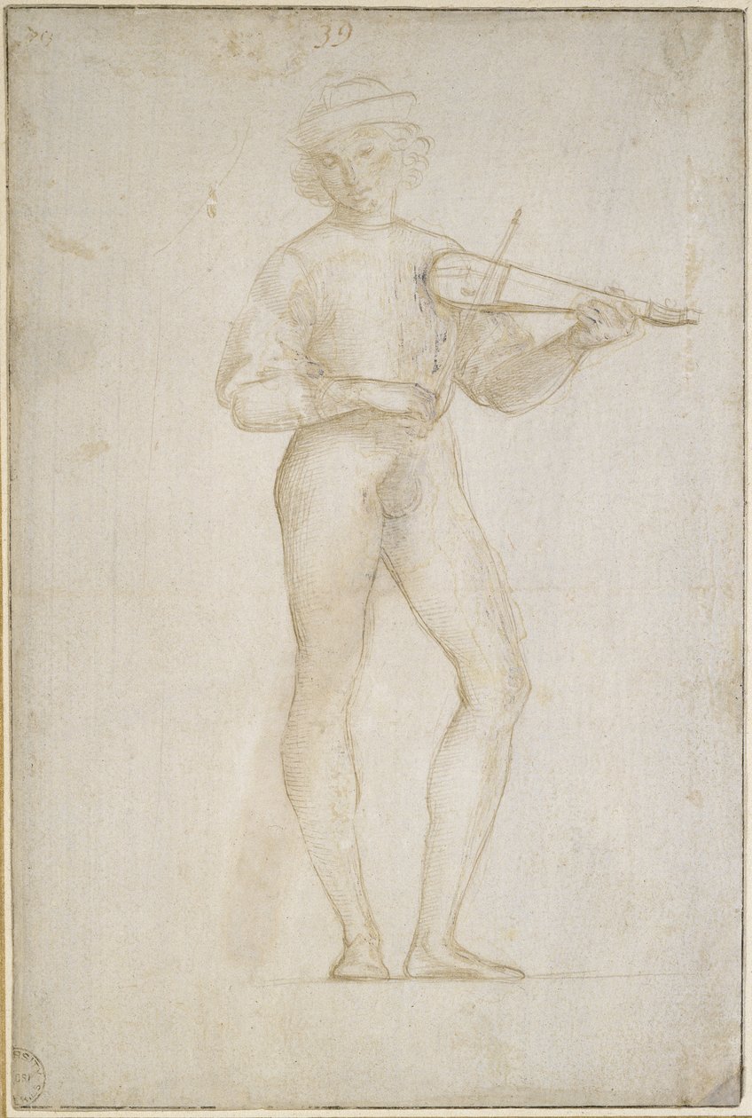 Dos estudios de Raffaello Sanzio Raphael