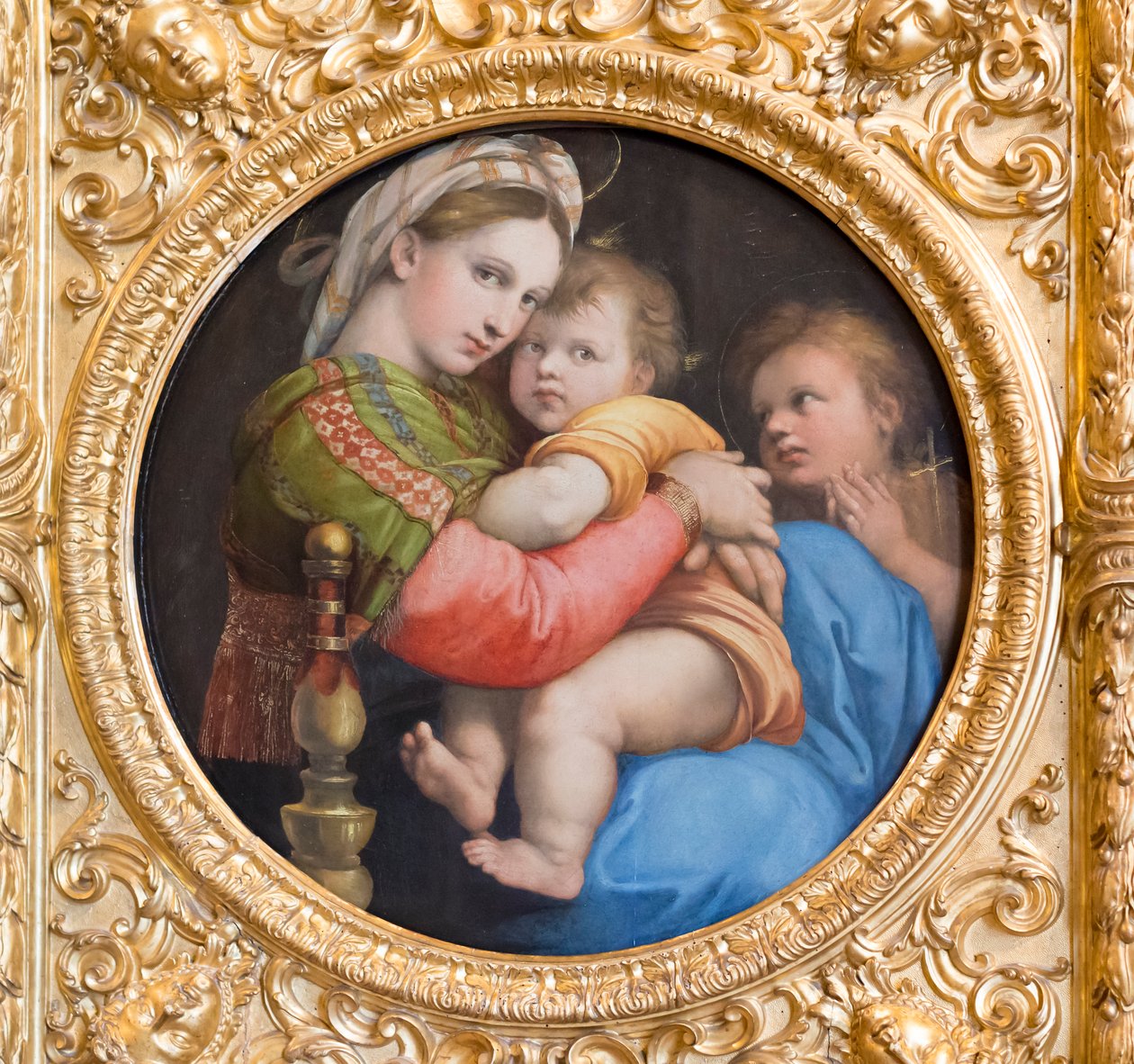 Virgen de la silla de Raphael (1483 1520)