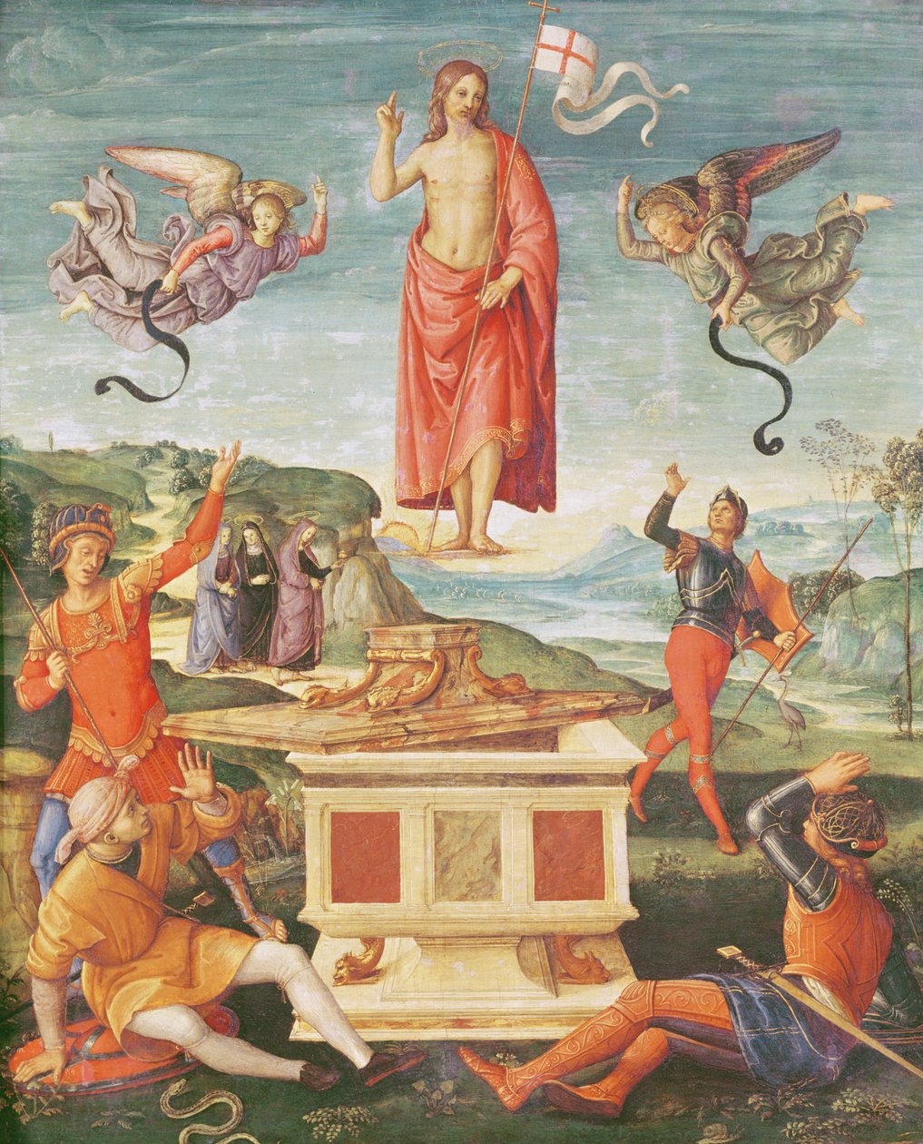 La resurrección de Cristo, c.1502 de Raphael