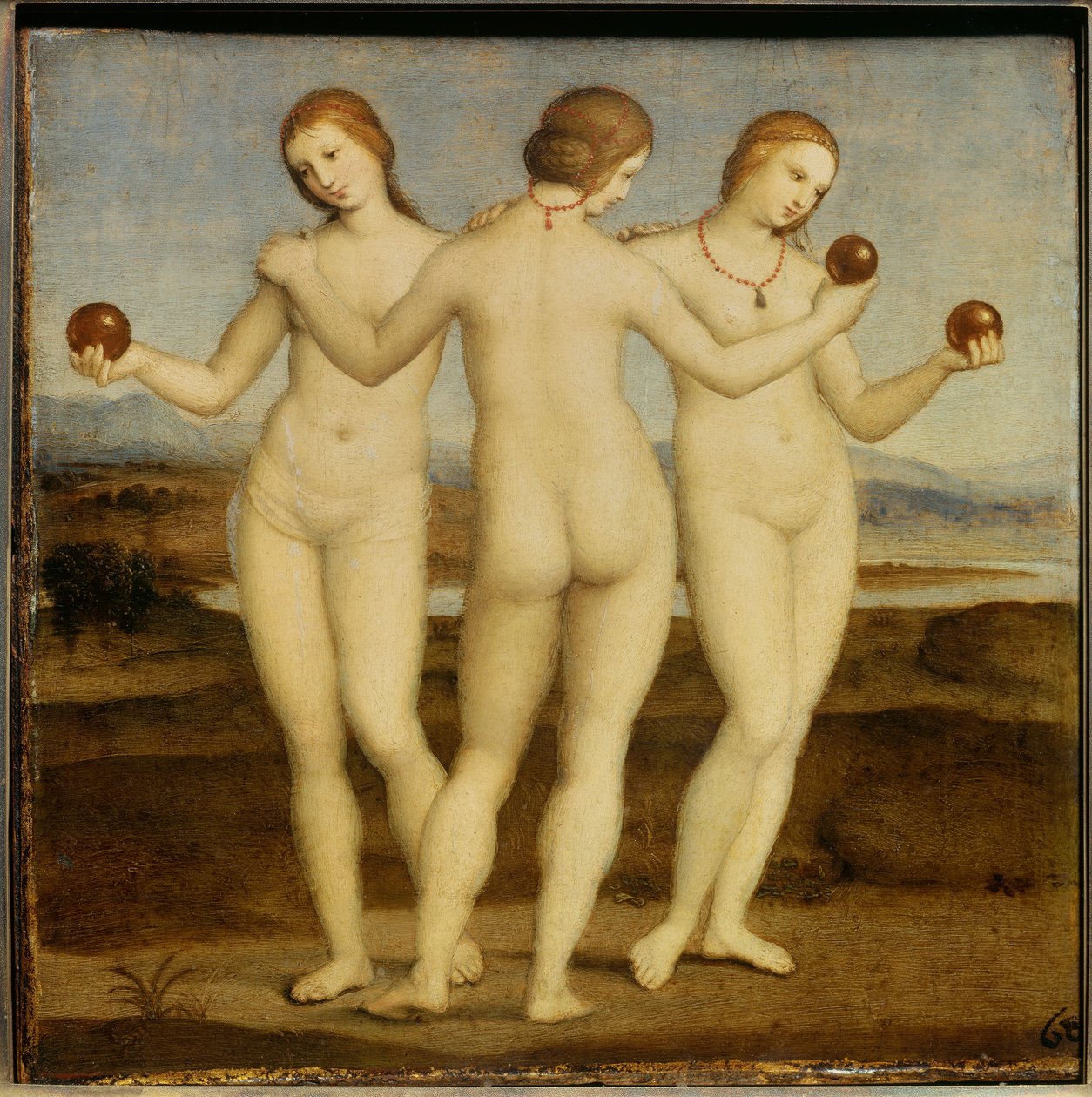 Las tres gracias de Raphael