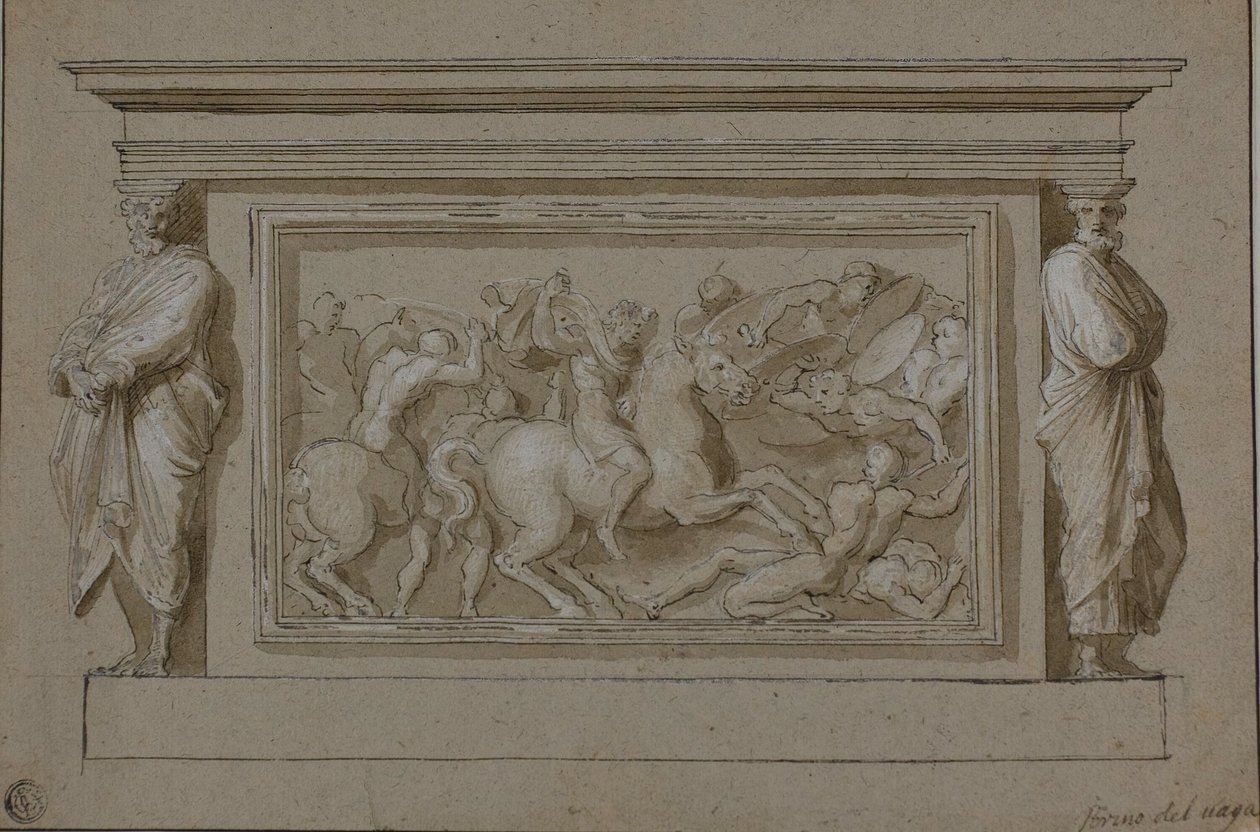 Proyecto de monumento funerario al marqués Francesco Gonzaga de Raphael