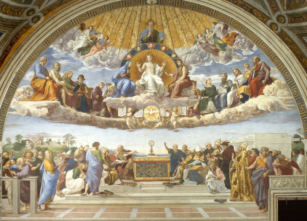 Disputa del Santísimo Sacramento de Raphael