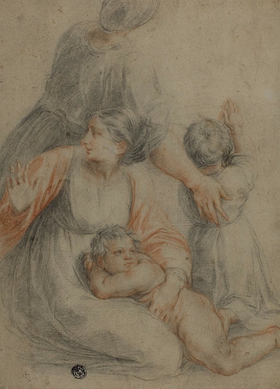 Mujer y niños de Raphael