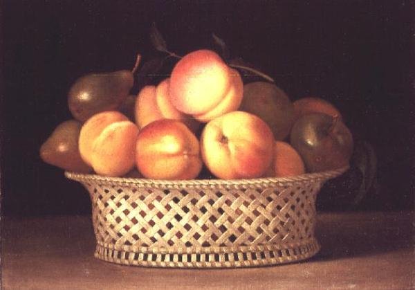 Tazón de duraznos de Raphaelle Peale
