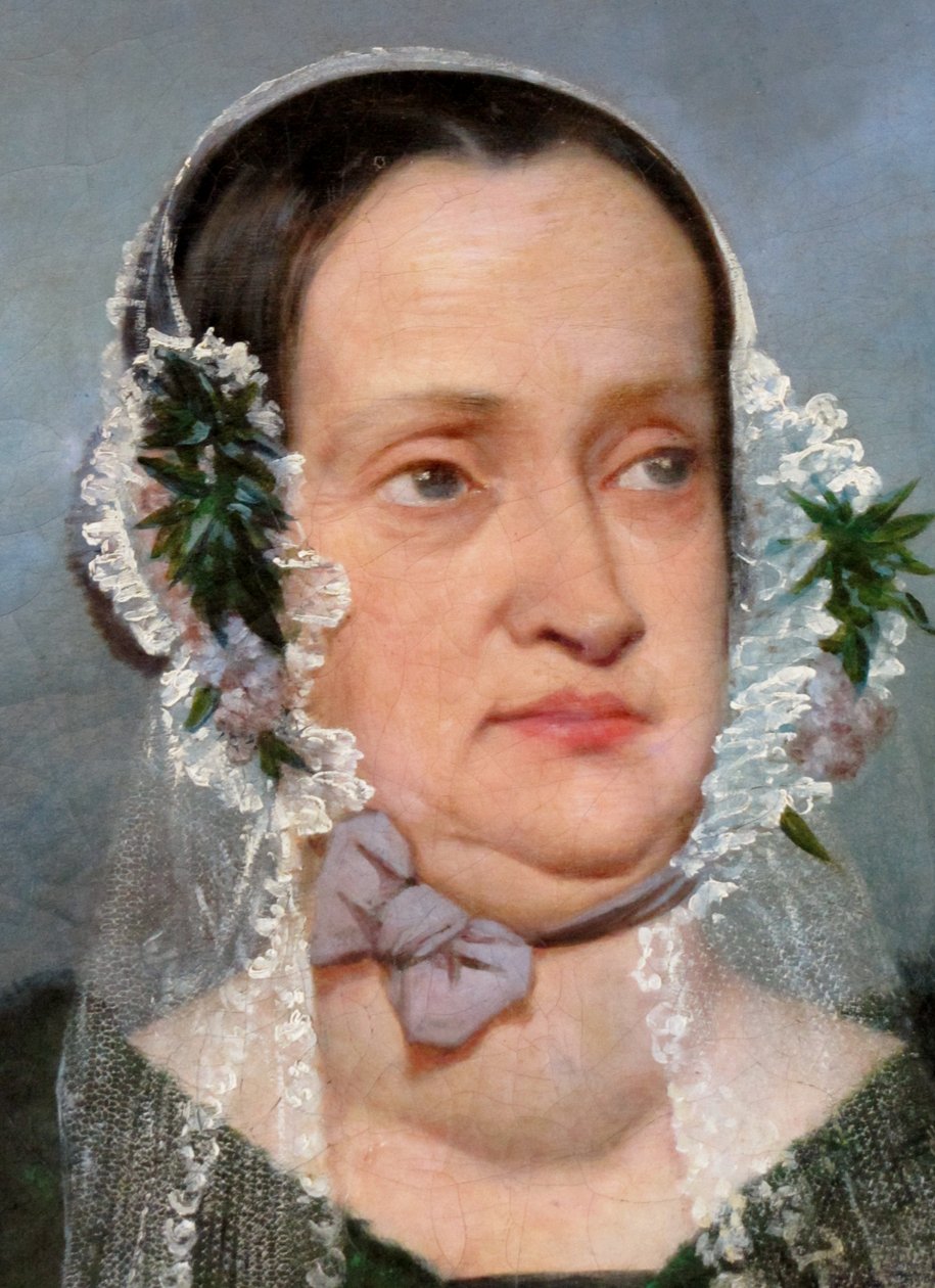 Doña Mercedez Rosales Larraín de Pérez de Raymond Auguste Quinsac Monvoisin