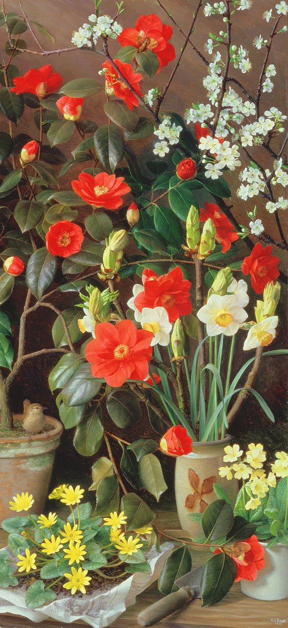 Abril Pintura de Raymond Booth