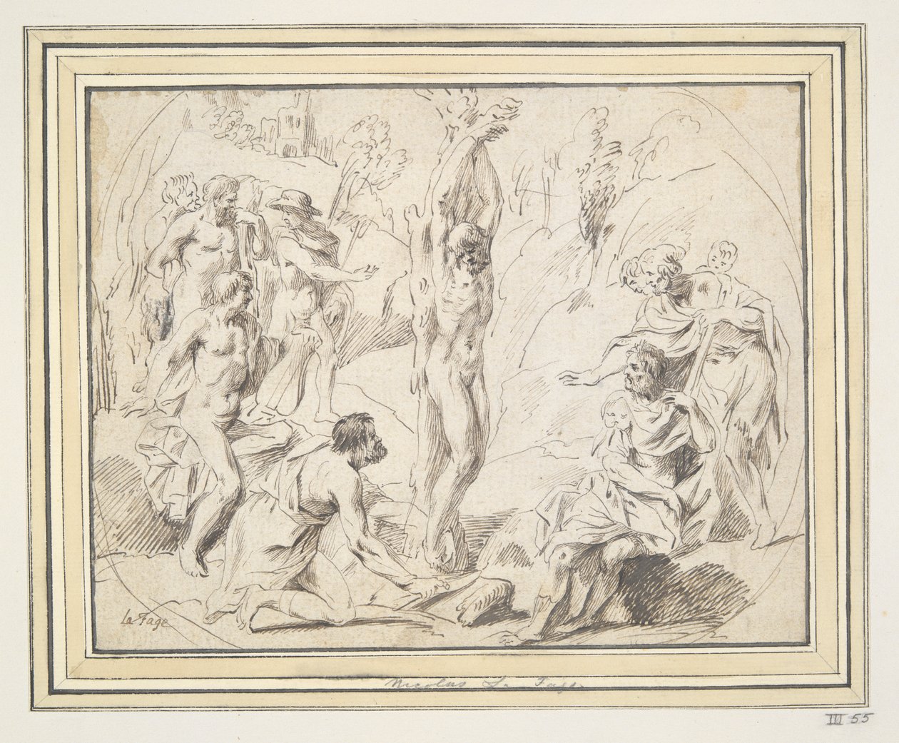 El desollamiento de Marsyas de Raymond Lafage
