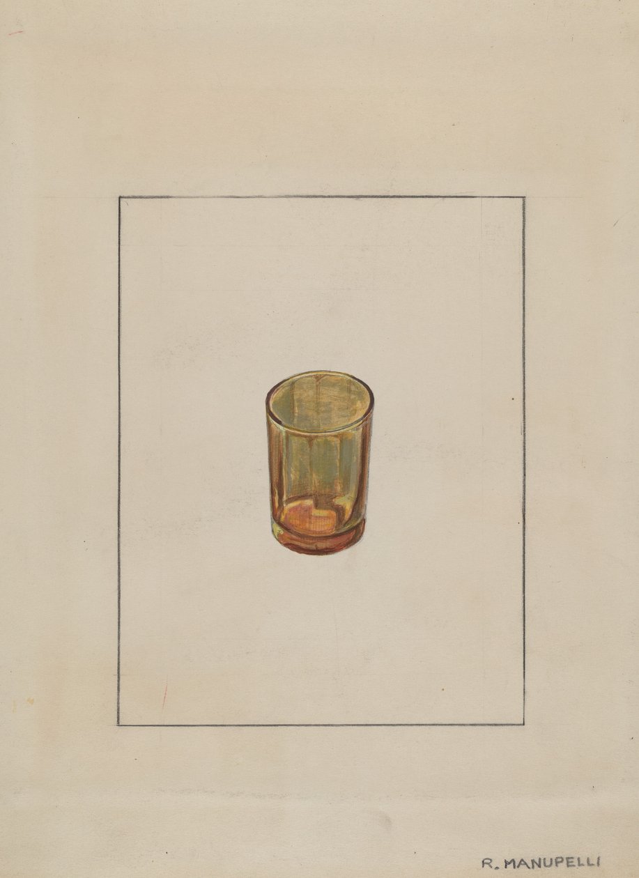Vidrio ámbar de Raymond Manupelli