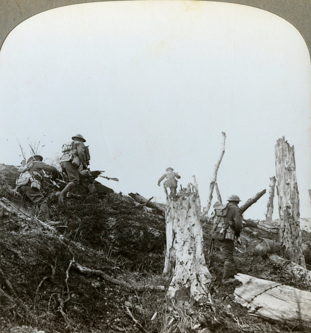 Asalto en el Bosque de Trones, Somme, Francia, Primera Guerra Mundial de Realistic Travels Publishers