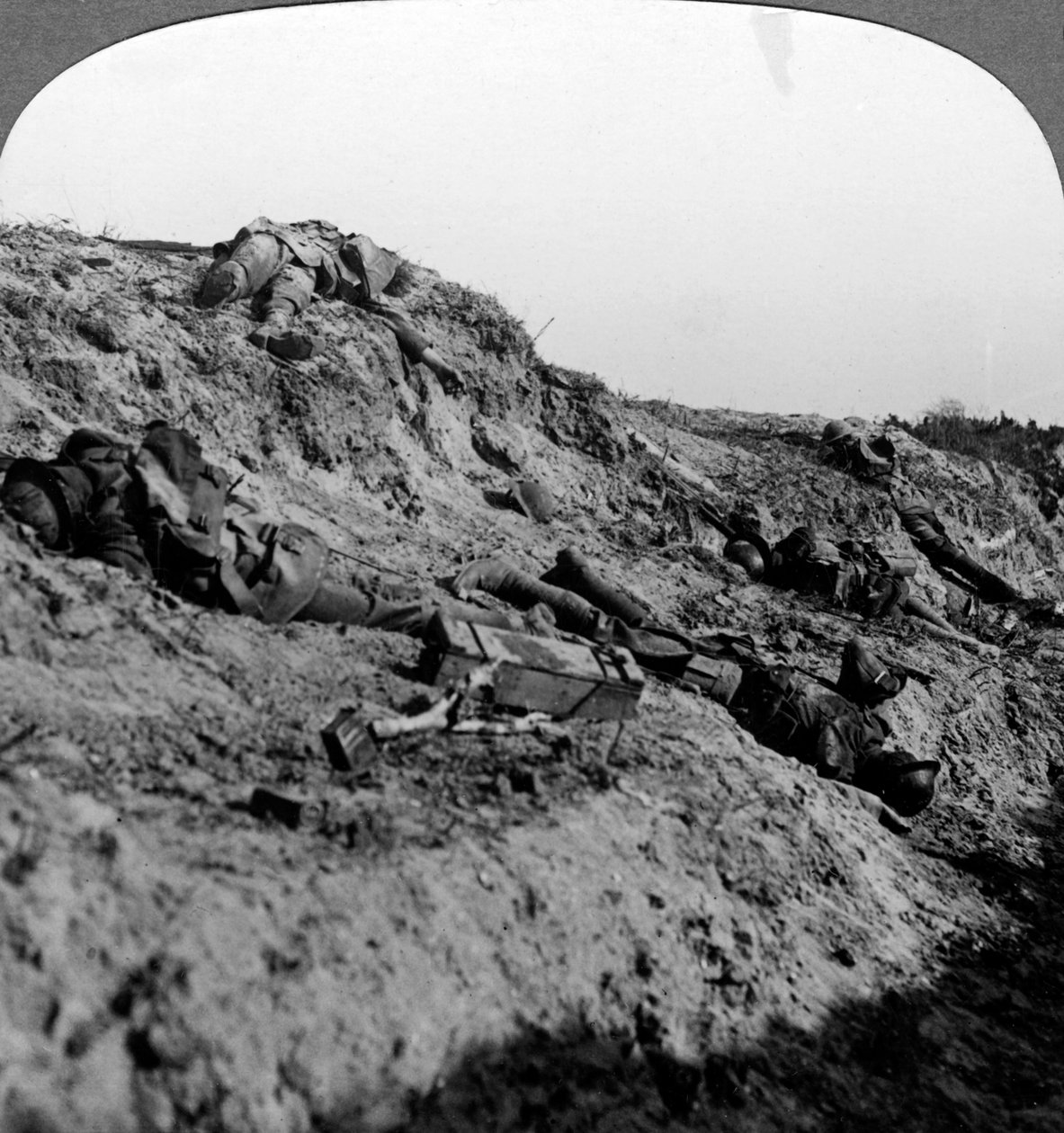 Soldados muertos, Vimy Ridge, Francia, Primera Guerra Mundial, 1914-1918 de Realistic Travels Publishers
