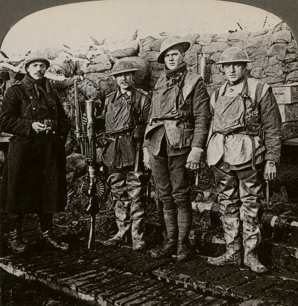 Ametralladores Lewis, Hollebeke, Bélgica, Primera Guerra Mundial, 1914-1918 de Realistic Travels Publishers