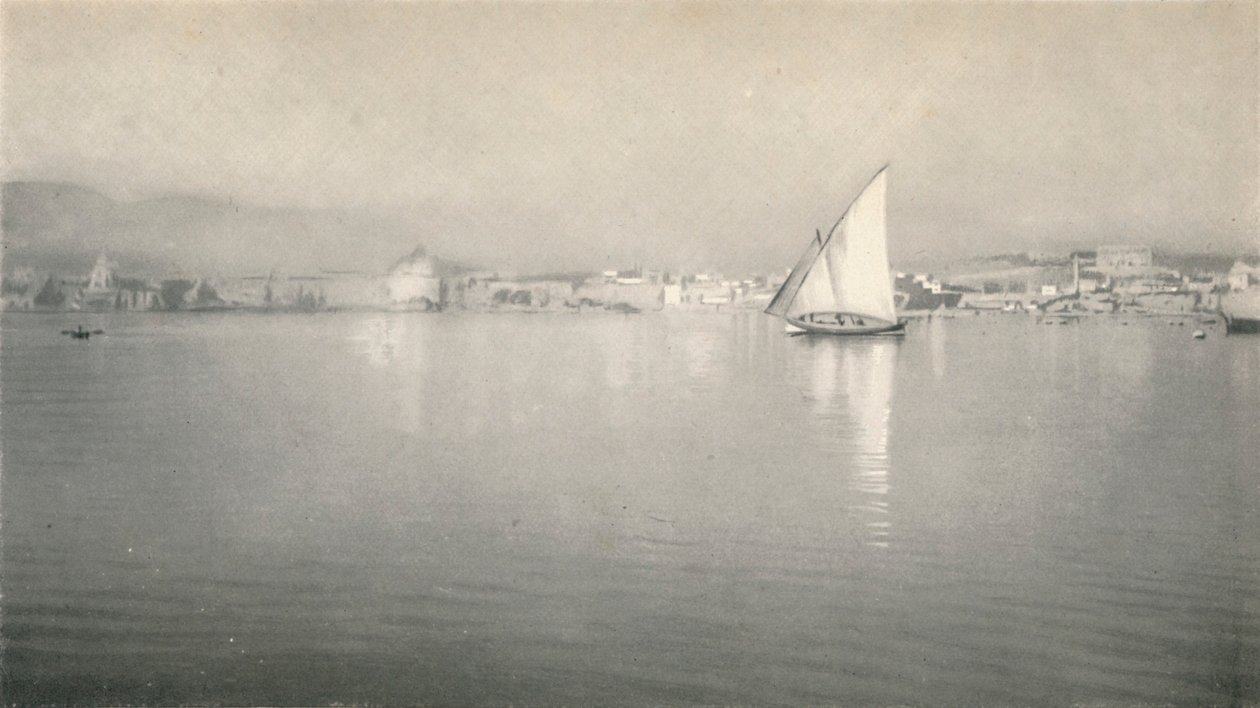 En el puerto, Palma, Mallorca, 1927 de Reginald Belfield