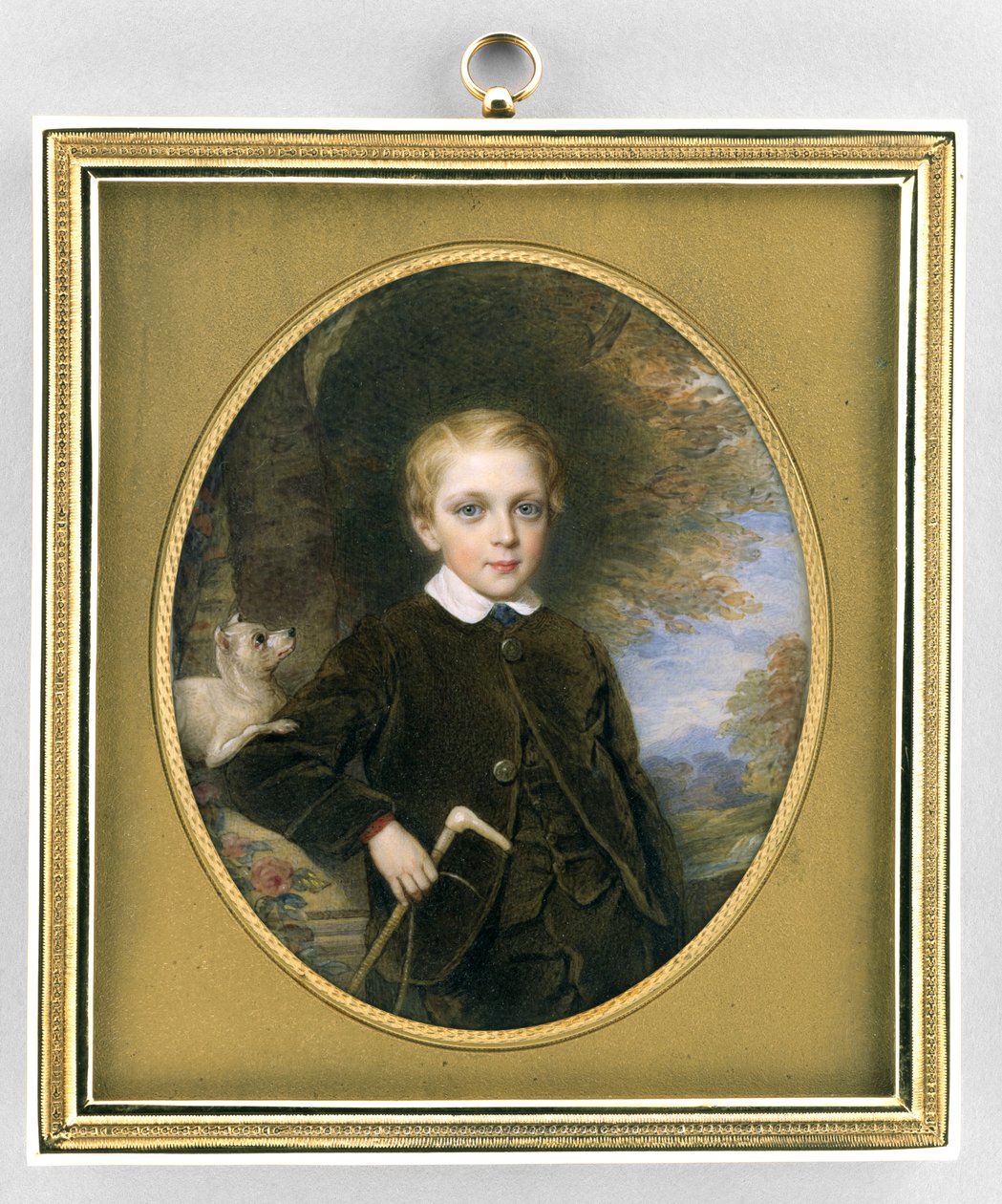 Retrato de un niño, c.1865-80 de Reginald Easton