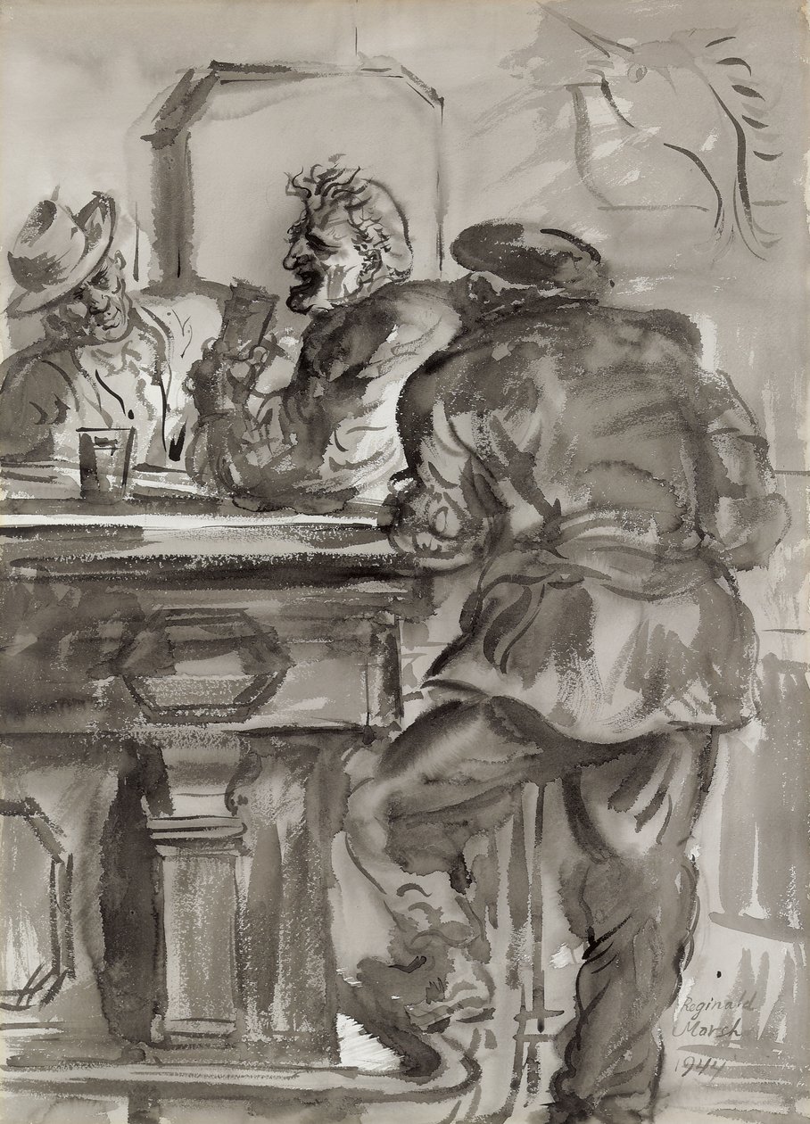 Bar Filósofo de Reginald Marsh
