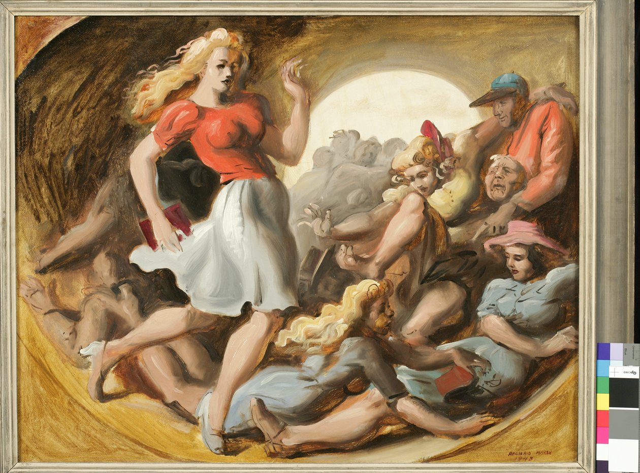 Barril de diversión de Reginald Marsh