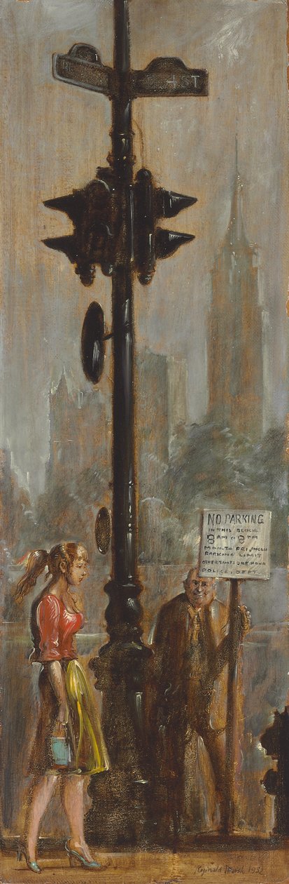 Broadway y la calle 14 de Reginald Marsh