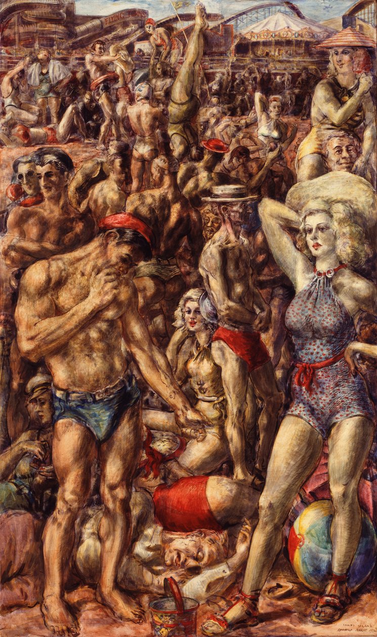 Coney Island de Reginald Marsh