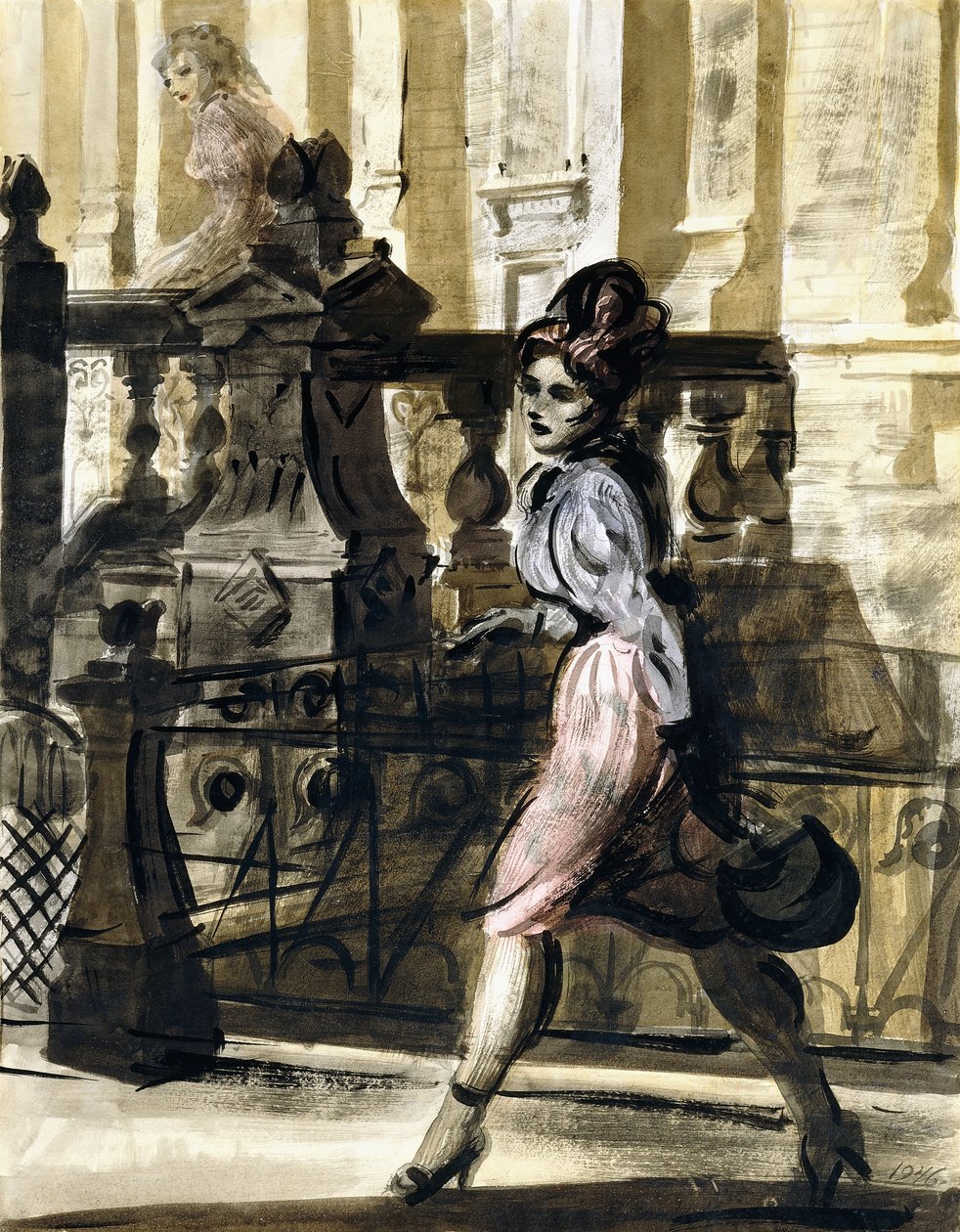 Paseo por el centro de Reginald Marsh