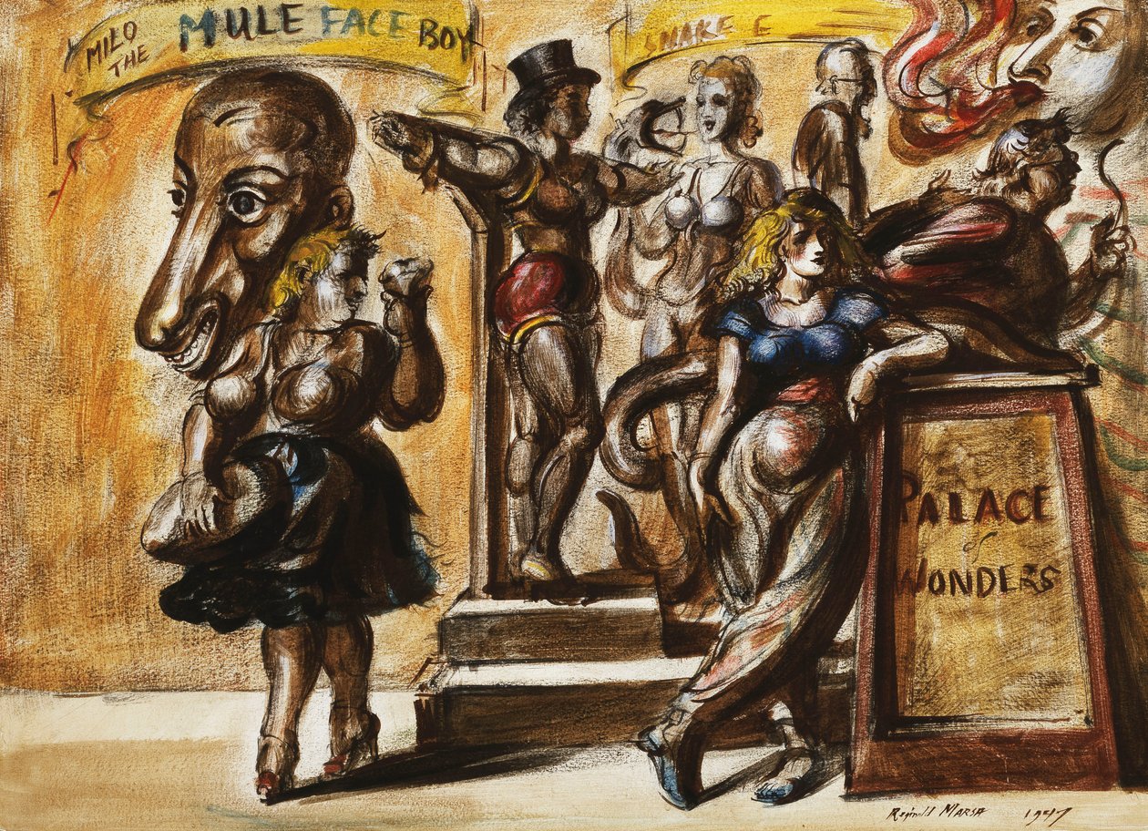 Palacio de las Maravillas de Reginald Marsh