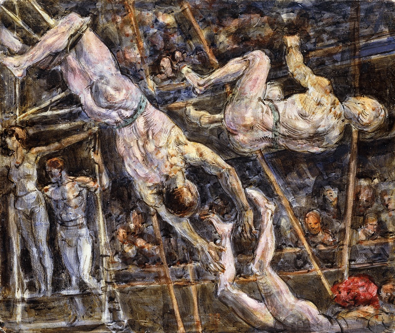 Los Concellos Voladores de Reginald Marsh