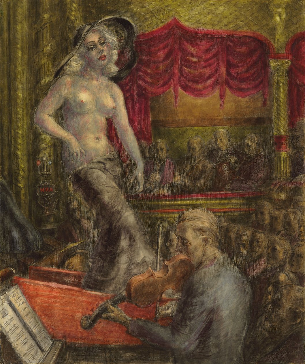 Pagan por ver de Reginald Marsh