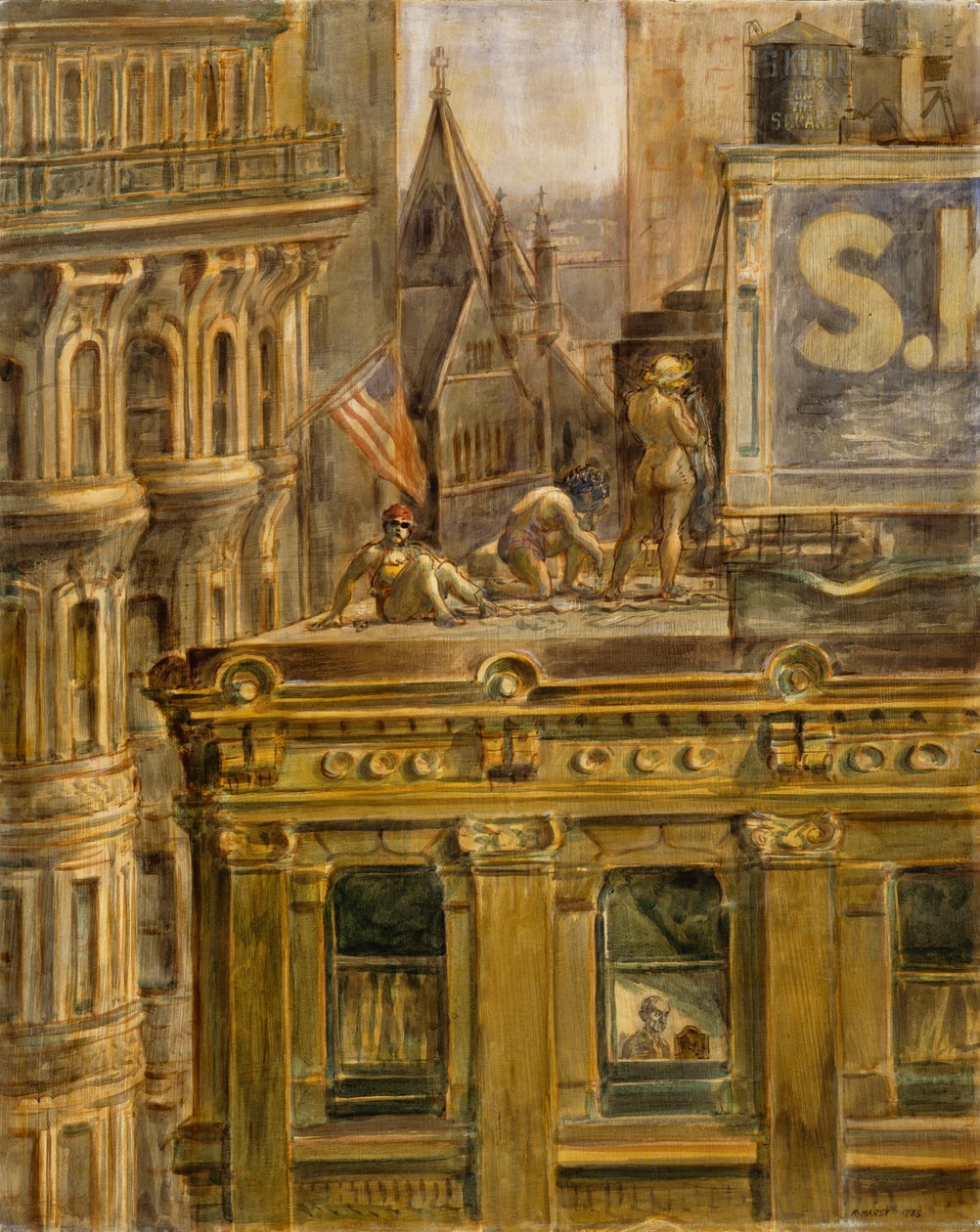 Vista desde mi ventana de Reginald Marsh