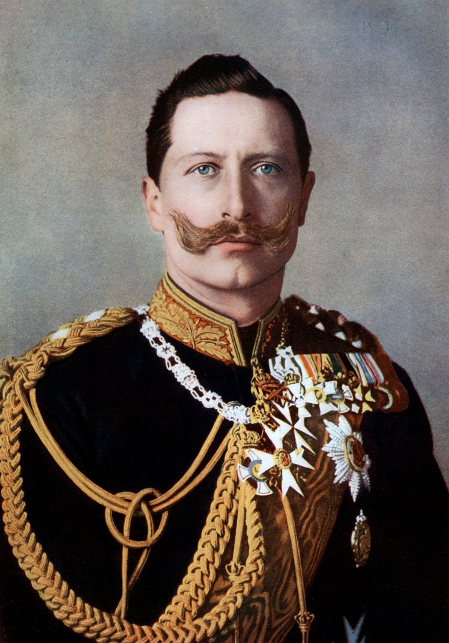 Guillermo II, Emperador de Alemania y Rey de Prusia, finales del siglo XIX-principios del siglo XX de Reichard and Lindner