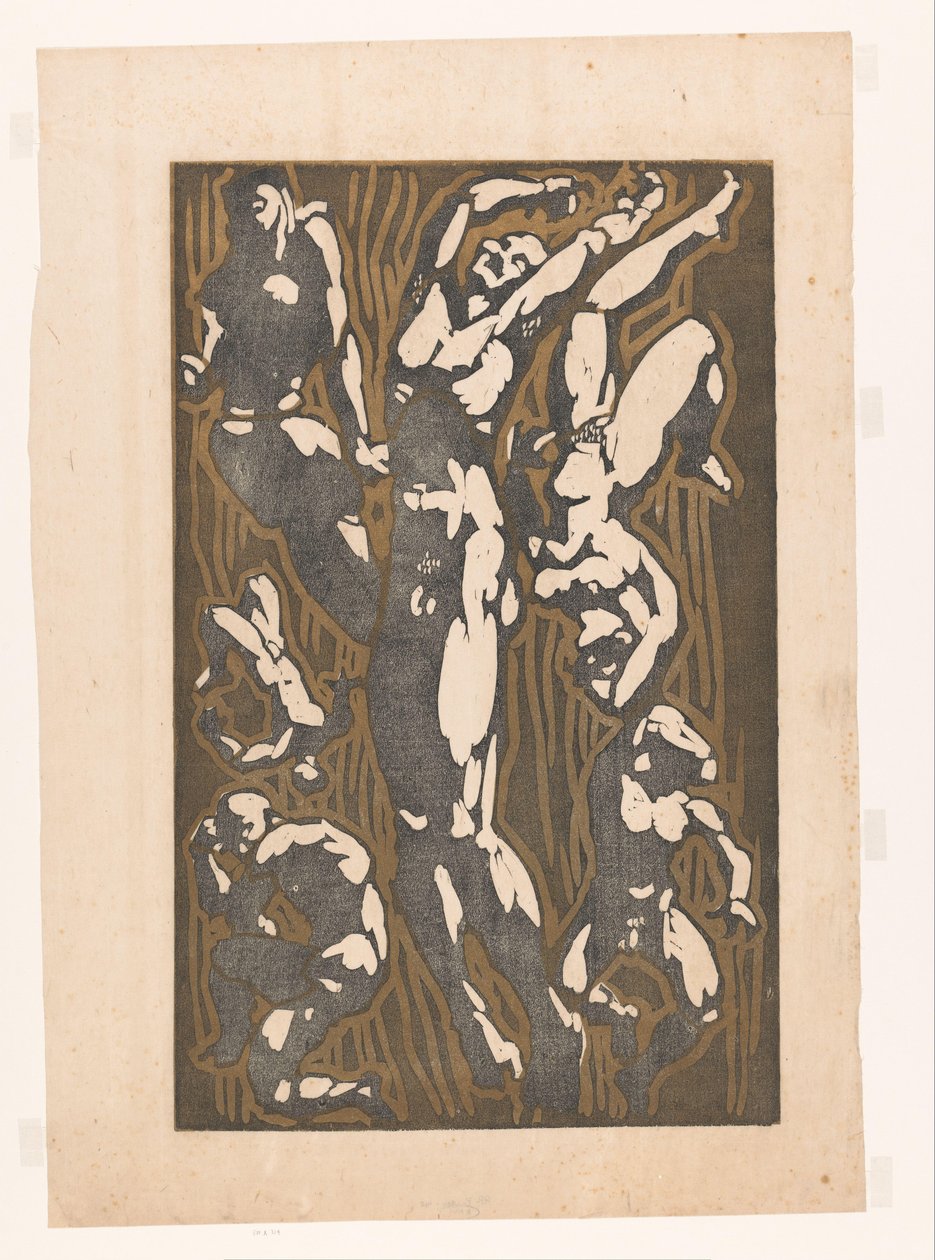 Figuras desnudas en diversas poses
Los condenados (título original) de Reijer Stolk